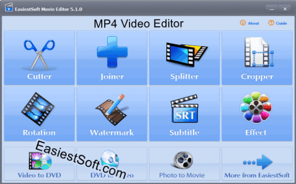 Best MP4 file editing software