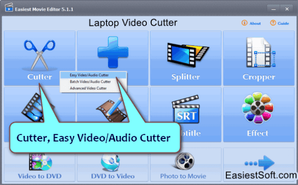 Open Video Cutter for Laptop