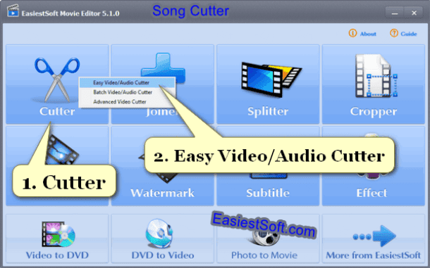 Run Easy Software for Song Cutter